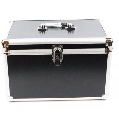 China With Custom Aluminum Flight Case Heavy Duty Foam Carrying Case Lockable Aluminum Sample Box Case With Foam For Performance, Transportation for sale