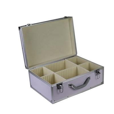 China Custom Adjustable EVA Divider Aluminum Box Tray Wholesale Professional Engineers Plastic Tool Case for sale