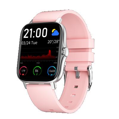 China Full Touch Screen China Wireless Fashion Touch Screen 1.69 Inch Big Waterproof IP68 Smart Watch With Heart Rate Monitoring for sale