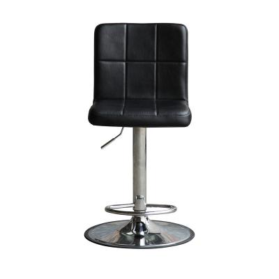 China Best-selling Classic Wood, Metal, PVC Leather, Foam PU Material Salon Stool Barber Beauty Chair Cheap Leather for sale