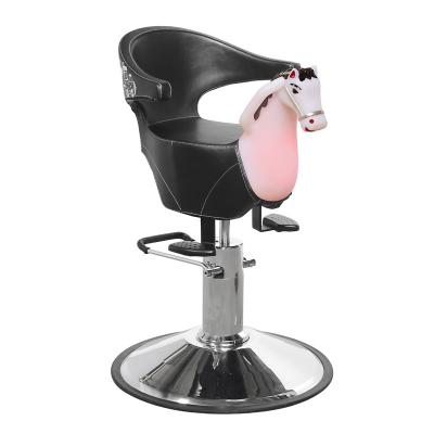 China Classic Professional Design 5-15 Kg Weigh Use Hydraulic Brown Leather Haircutting Portable Barber Chairs for sale