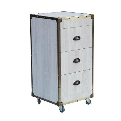 China Classic Hot Selling Drawers Salon Trolley Barber Trolley Table Salon With Drier Rack for sale