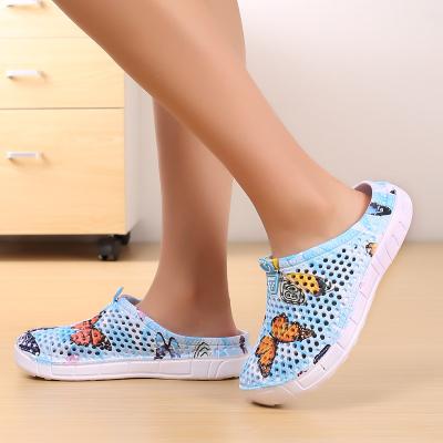 China 2022 Round Women Beach Sandals Breathable Women Casual Flip Flops Shoes Home Shoes Valentine Slippers Summer Slip On For Women for sale