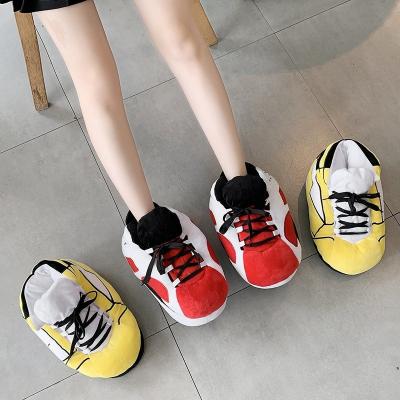 China Factory Price Fashion Trend High Quality Warm Couples Slippers Comfortable Anti-skid Winter Sneaker Adult Shoes For Women for sale