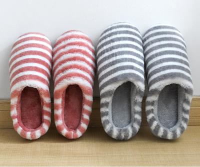 China Fashion trend winter high quality warm slippers bedroom closed toe pantuflas de invierno non-slip ladies slippers barred women indoor slides for sale