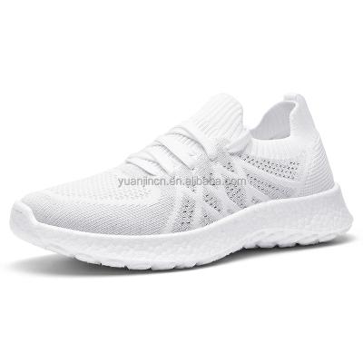 China Fashion Trend OEM New Arrival Breathable Sports Sneakers Women Knitted Running Shoes Latest Fashion Factory Wholesale High Quality for sale