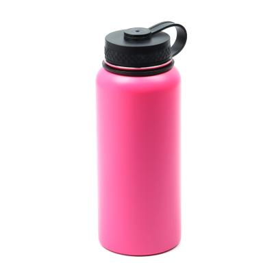 China Wine Etc Mouth 32oz Hot Water Bottle Double Wall Stainless Steel Vacuum Wide Thermal Sports Drinkware Beverage Bottle for sale