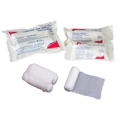 China Sterile First Aid Dressing With Protective Non Adhesive Absorbent Trauma Dressing 8x10cm 10x12cm FS-110 for sale