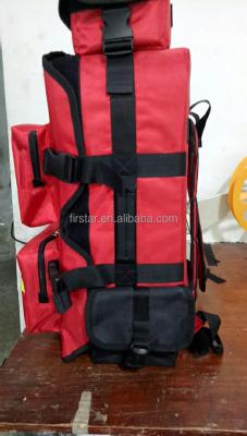 China Large Red Bag Kit Ambulance First Aid Bag Medical Tactical Ambulance Rescue Trauma for sale