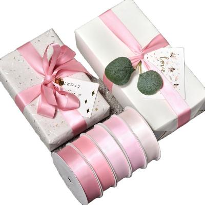 China FREE SAMPLE 2-100MM Viable 196 Colors 19MM Gift Ribbons For Custom Gift Wrap Roll Valentines Day Ribbons Valentines Day Gift Ribbon for sale