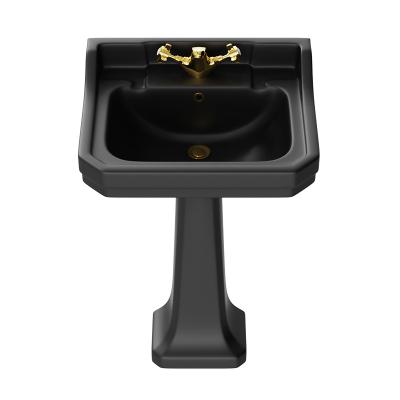 China Traditional classic traditional basin with full pedestal sink cupc for sale