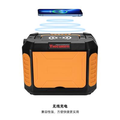 China Portable factory price energy storage USB palladium charger outdoor solar power station with wireless charging outdoor power-500 for sale