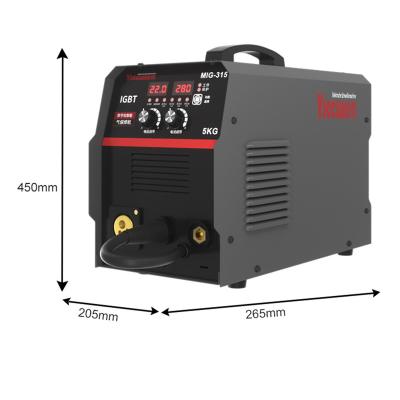 China High Quality PORTABLE Full Inverter Digital China Portable Mig Welders Wire Welder for sale