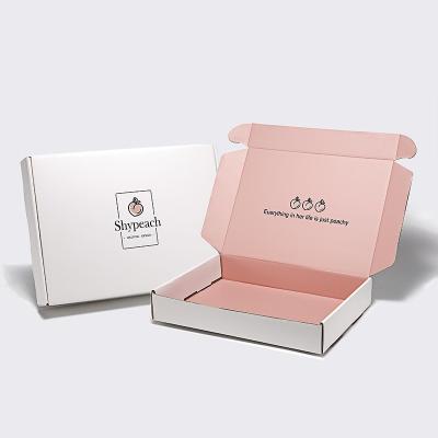 China Recycled Materials Custom Packaging Luxury Packaging Paper Box Cardboard Garment Foldable Paper Gift Boxes For Underwear for sale