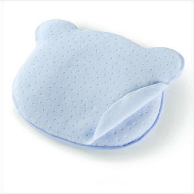 China New Design High Quality Anti-Static With Extra Pillow Case For Newborn Baby Memory Foam Flat Head Pillows for sale