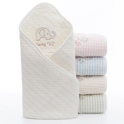 China China Factory PORTABLE Baby Organic Cotton Muslin Wrap Blanket Wrap for sale