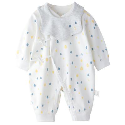 China 2022 safe for children spring and autumn cotton pure baby clothes cute INS for sale