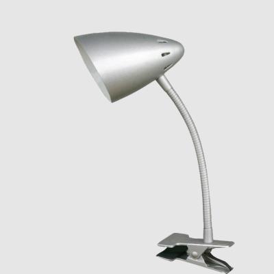 China Modern White Flexible Gooseneck Study Table Lamp Clip On Reading Light for sale