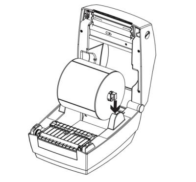 China 110mm Large Width Black And White Barcode Sticker Printer 4inch Printing Label Printing Machine for sale