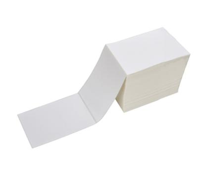 China Waterproof Adhesive Barcode Sticker Paper Thermal Label 4x6 102mm*152mm Shipping Labels Roll For Barcode Printers for sale