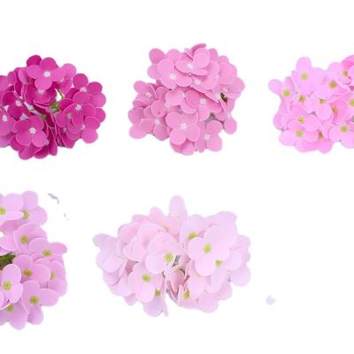 China Long Lasting Scent Artificial Bath Flower Hydrangea 36 Pieces Per Box Rose Head Soap Flower Foam Soap Flower Roses For Wedding And Valentine's Day for sale