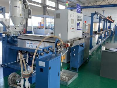 China 80-90 Specialized LSZH Cable Extrusion Line Telecommunication Cable Protection Pipe Making Extrusion Line for sale