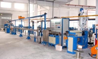 China 60kg/H PTFE Wire And Cable Extrusion Line Process High Temperature Telflon Wire 35mm Extruder for sale