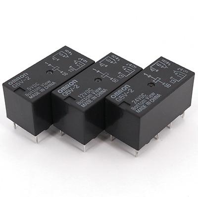 China Standard NEW Original RELAY DPDT 2A 8-Pin PCB Mount Mini Signal Relay G5V-2 G5V-2-5VDC G5V-2-12VDC G5V-2-24VDC for sale