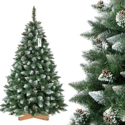 China 2022 Artificial Christmas Tree Made Mixed High Quality Green PVC 180cm 210cm New PET PE PVC Christmas Tree With Ornaments for sale