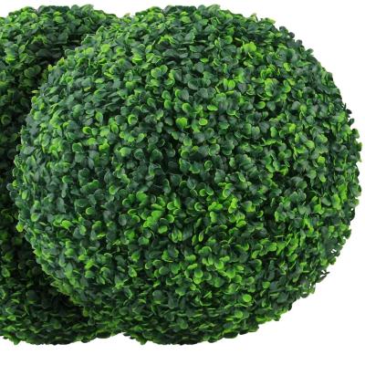 China Durable 15.7 Inch 4 Layers Artificial Faux Topiary Boxwood Ball Plant Decorative Balls For Backyard, Wedding And Home Decor for sale