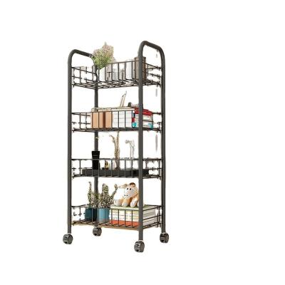 China Various Good Quality Modern Metal Storage Cart Iron Kitchen Cart Moisture Proof Storage for sale