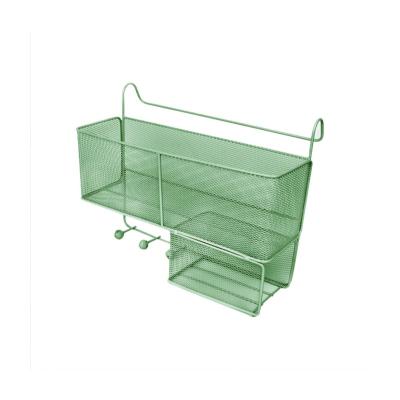 China New Arrival Latest Design Hyacinth Storage Baskets Stocked Bed Cleaning Foldable Hanging Baskets for sale