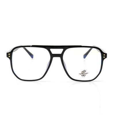 China New Square Frame Anti Blue TR90 Light Frames Glass Optical Frames Eyeglasses Vintage Computer Glasses for sale