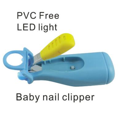 China cute safety Baby Nail Clippers With Magnifying Glass , PC + Stainless Steel for sale