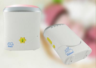 China Security wireless 2.4ghz digital audio baby monitor with colorful night lamps for sale