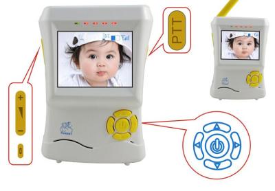 China Hauptüberwachungs-drahtloser Digital-Baby-Monitor IR-Videowechselsprechanlagen-Gespräch, 300m Abstand zu verkaufen