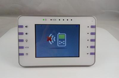 China 2.4 GHz Wireless Video Baby Monitor with 300m two way talk for sale