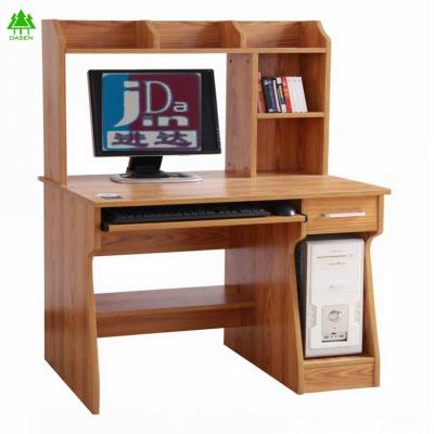 China Eco - Friendly Colorful Cheap Upper Class Computer Desk With Bookcase for sale