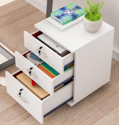 China (Others) 2021 Adjustable Modern Office Mobile Filing Cabinet With 3 Drawers Vertical Cabinet Filing Cabinet for sale