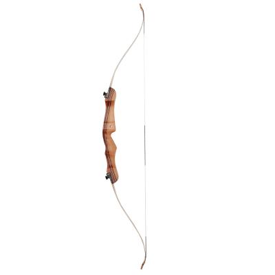 China Professional Durable 48/54 Inch Archery Shooting Youth Wood Kids Target Bow Recurve Bow On Sale for sale