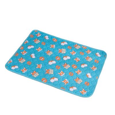 China Wholesale Waterproof Mesh Reusable Waterproof Washable Soft Manufacturing 5 Layer Pee Pad Dog Training Mat for sale