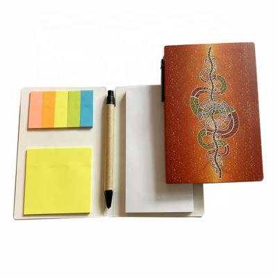 China Promotional Promotional Stationery Writing Logo Memo Sticky Note Pad Custom Portable for sale