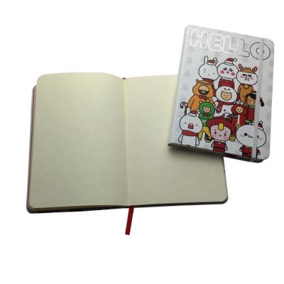 China 2021 Class of 2021 Lovely Cute Notebook Art Papaer With Cardboard A5 Diary Students for sale