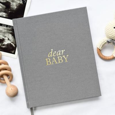 China Custom hardcover B5 baby diary book growth for neonatal baby growth gift parent new record textbook for sale