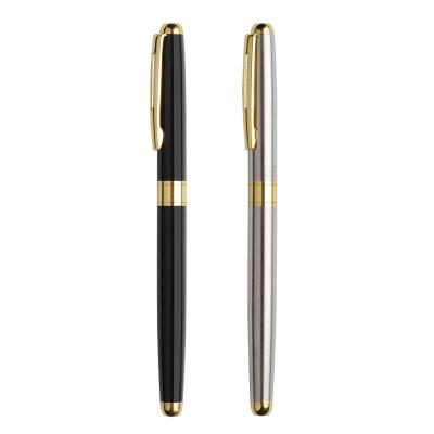 China Wholesale Business Metal Signature Fountain Pen Gift Pearl Advertising Meeting Minutes Pen Engraved Company Logo for sale