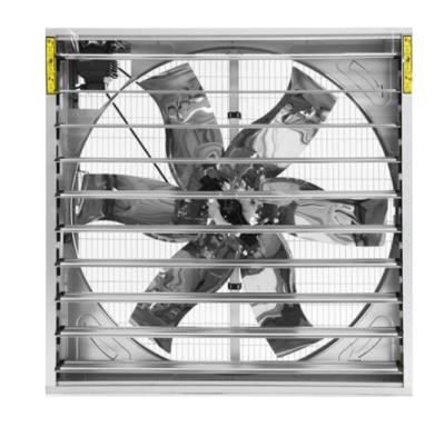 China 430 Stainless Steel Blades 54inch Industrial Centrifugal Push Pull Large Window Wall Mounted Exhaust Fan for sale