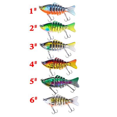 China Fishing deer tooth bait has more than 7 sections, hard 15.6g/10cm, false and fishingFishing lures 1 for sale