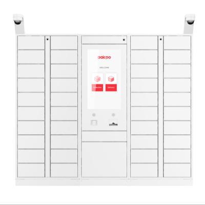 China CE Approved PP-8P Multifunctional Smart Parcel Locker 7/24 Hour For Public Building Supermarket PP-8P for sale