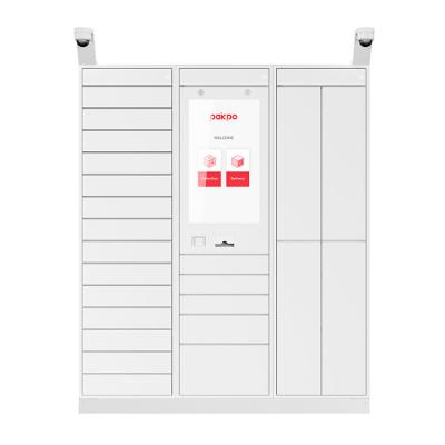 China Outdoor Delivery Locker Community Parcel Smart Locker Controller for Messenger and Receiver PP-8P for sale