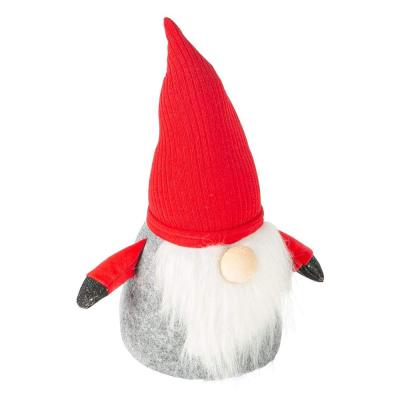 China Modern Decorative Santa Claus Door Stopper Christmas Gift Fabric Weighted Door Stops for sale